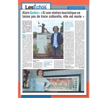 Newspaper Les Echos 