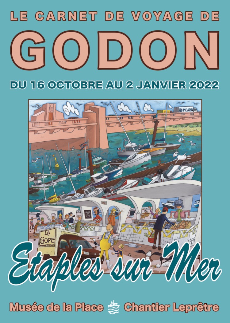 2021 — Le carnet de voyage de Godon, Étaples-sur-Mer