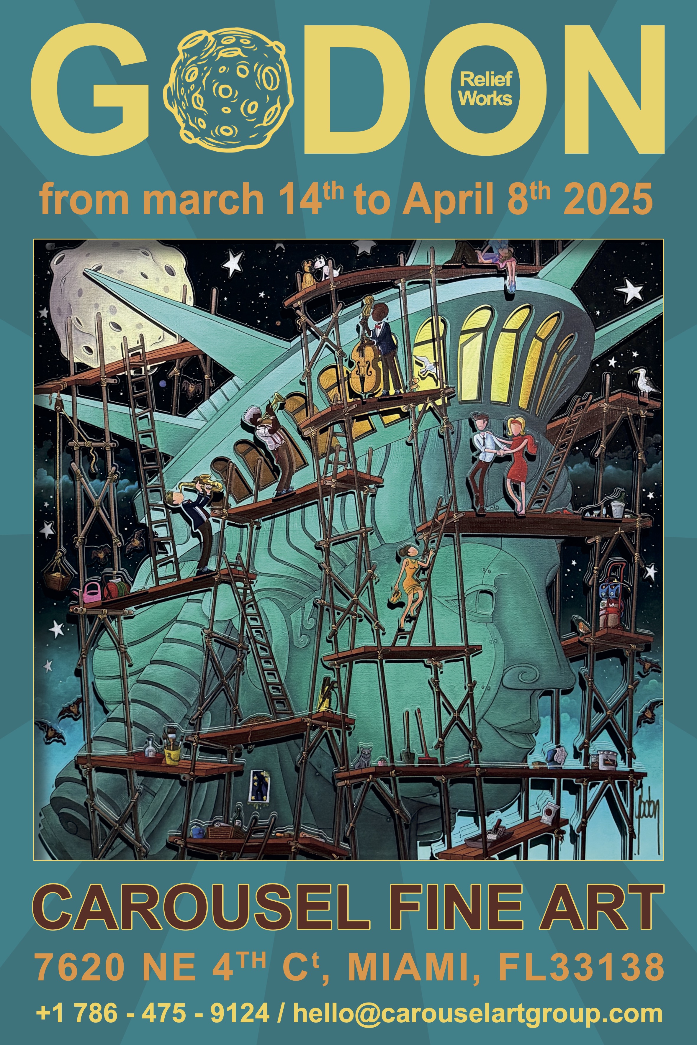 2025 — Relief Works, Carousel Fine Art, Miami