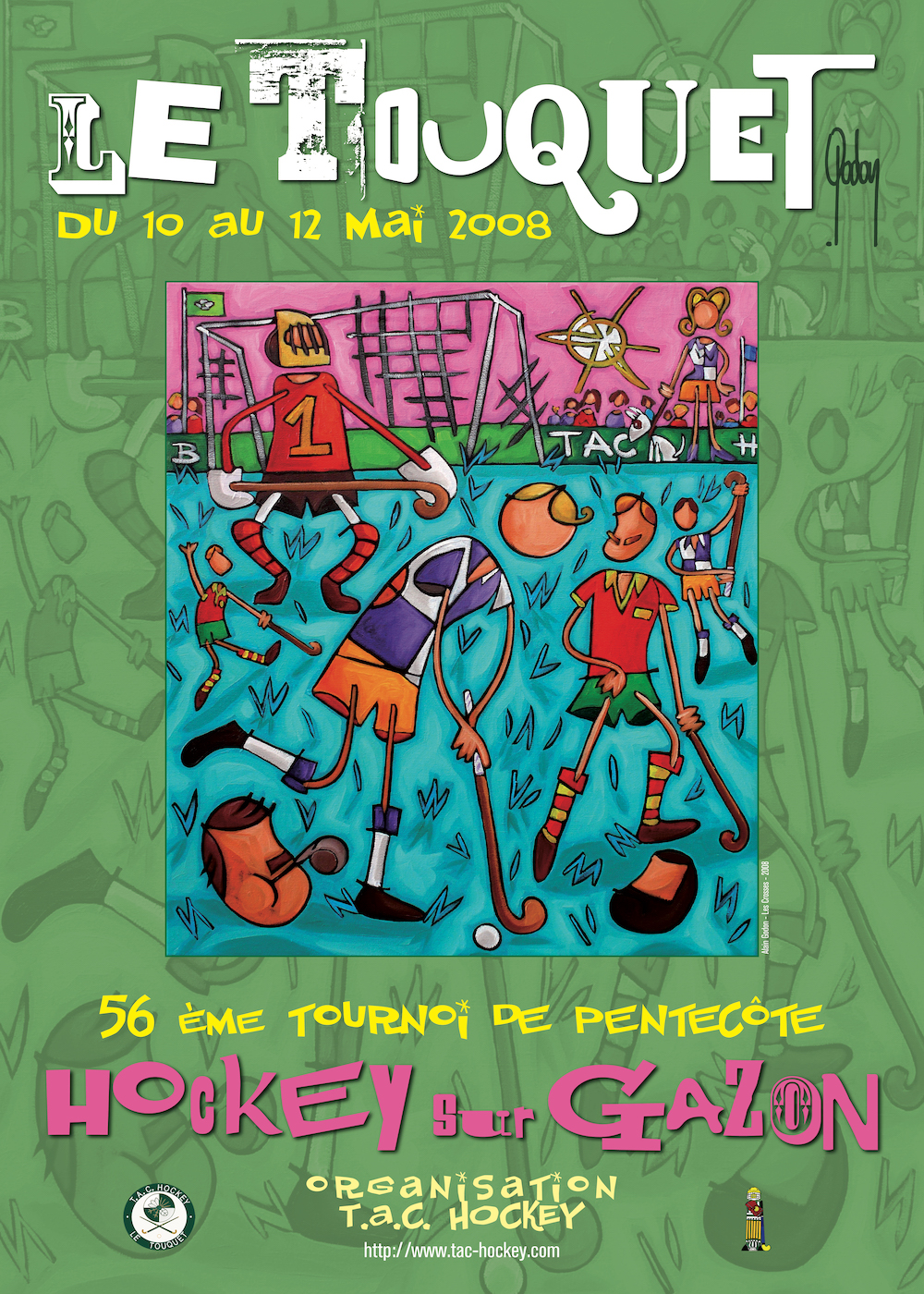 2008 — Tournoi de hockey, Le Touquet